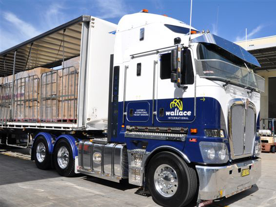 wallace truck freight transport